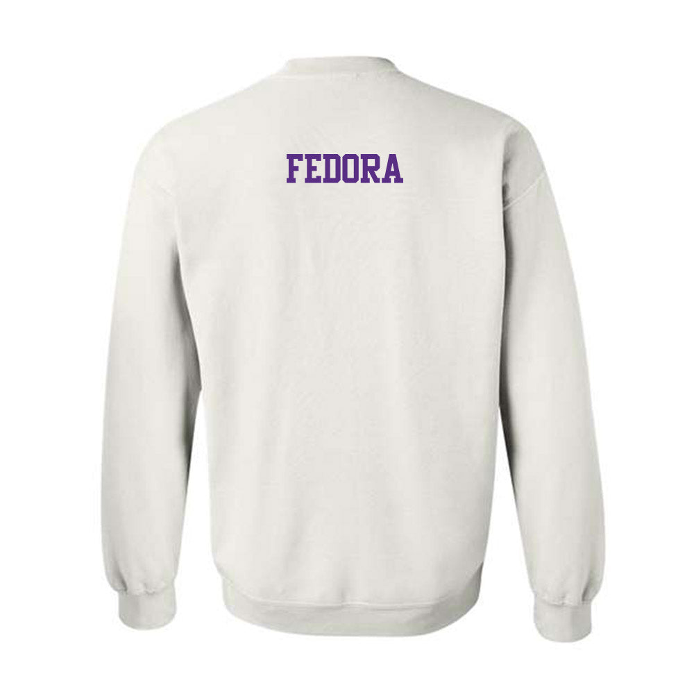 TCU - NCAA Rifle : Marissa Fedora - Classic Shersey Crewneck Sweatshirt-1