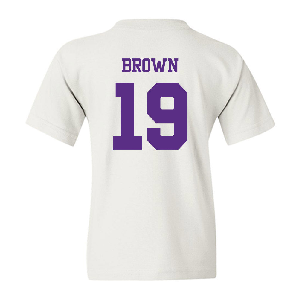 TCU - NCAA Women's Soccer : Morgan Brown - Classic Shersey Youth T-Shirt-1