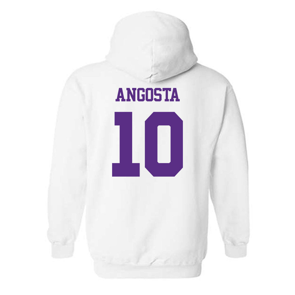 TCU - NCAA Women's Golf : Kirstin Angosta - Classic Shersey Hooded Sweatshirt-1