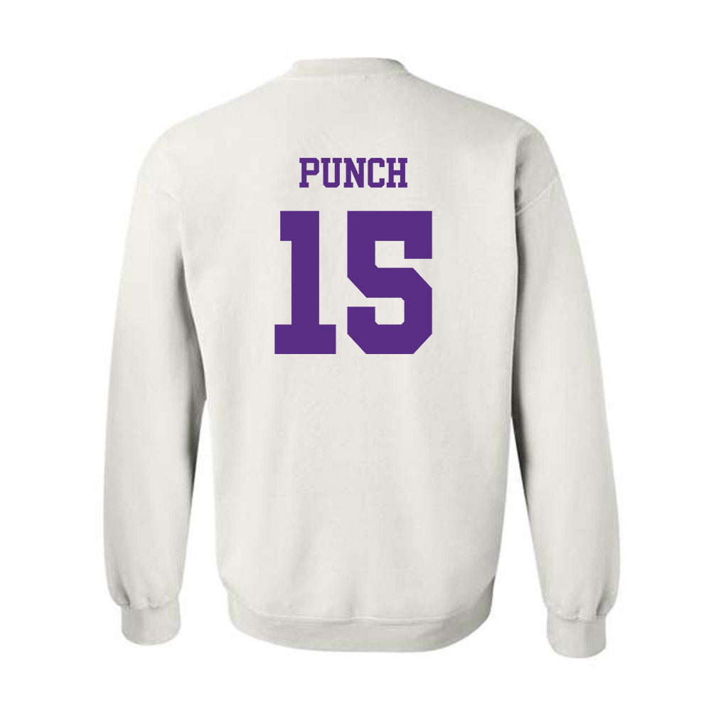 TCU - NCAA Men's Basketball : David Punch - Classic Shersey Crewneck Sweatshirt-1