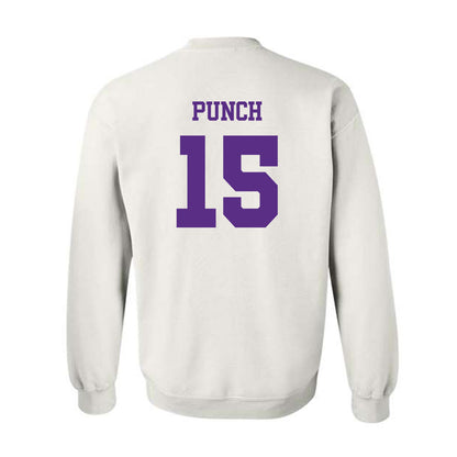 TCU - NCAA Men's Basketball : David Punch - Classic Shersey Crewneck Sweatshirt-1