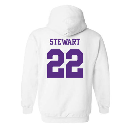 TCU - NCAA Men's Basketball : Adam Stewart - Classic Shersey Hooded Sweatshirt-1