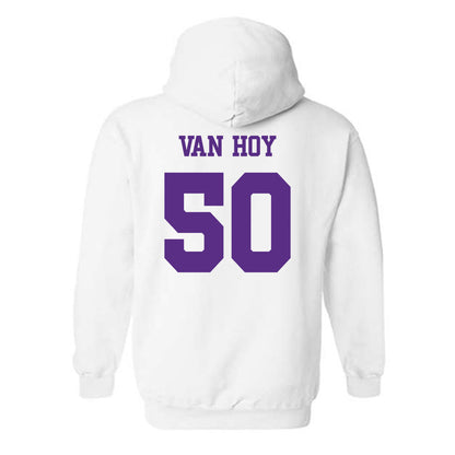 TCU - NCAA Football : Witten Van Hoy - Classic Shersey Hooded Sweatshirt-1