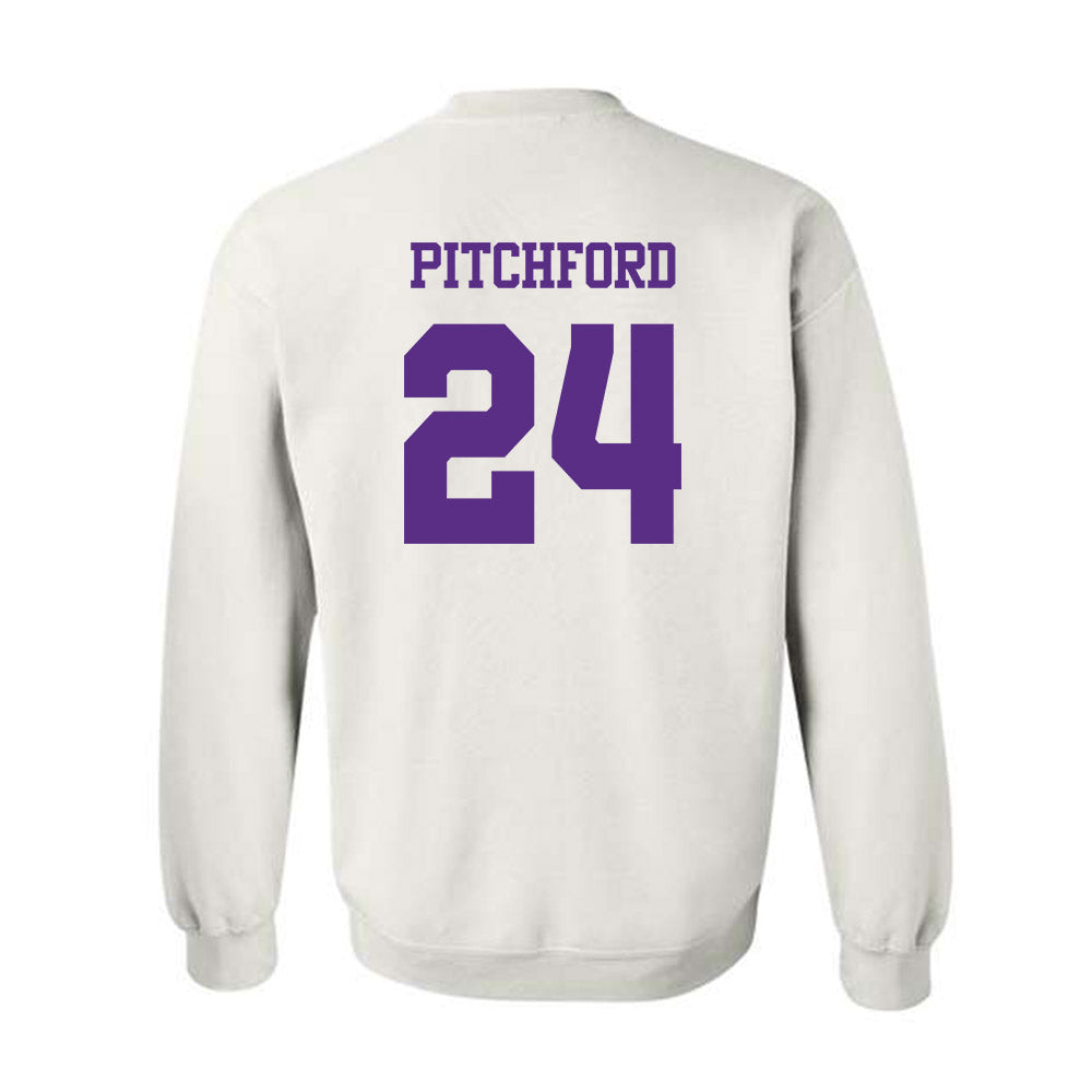 TCU - NCAA Football : Joe Pitchford - Classic Shersey Crewneck Sweatshirt-1