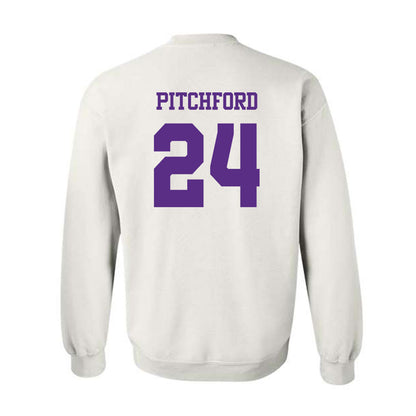 TCU - NCAA Football : Joe Pitchford - Classic Shersey Crewneck Sweatshirt-1
