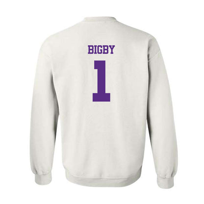 TCU - NCAA Women's Basketball : Taylor Bigby - Classic Shersey Crewneck Sweatshirt-1