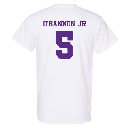 TCU - NCAA Men's Basketball : Charles O'Bannon Jr - Classic Shersey T-Shirt-1