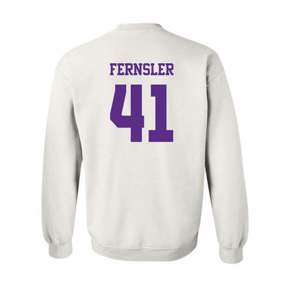 TCU - NCAA Baseball : Uli Fernsler - Classic Shersey Crewneck Sweatshirt-1