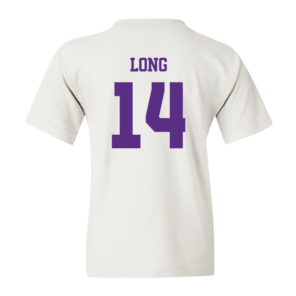 TCU - NCAA Beach Volleyball : Anna Long - Classic Shersey Youth T-Shirt-1
