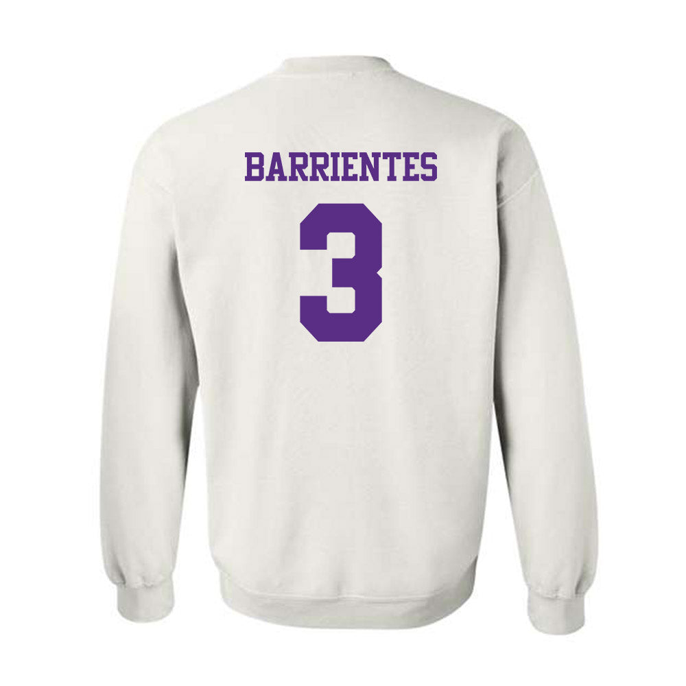 TCU - NCAA Baseball : Aiden Barrientes - Classic Shersey Crewneck Sweatshirt-1