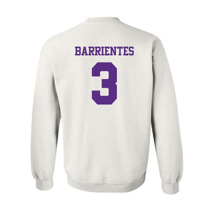 TCU - NCAA Baseball : Aiden Barrientes - Classic Shersey Crewneck Sweatshirt-1