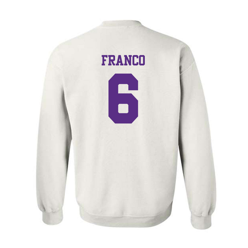TCU - NCAA Baseball : Noah Franco - Classic Shersey Crewneck Sweatshirt-1
