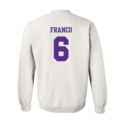 TCU - NCAA Baseball : Noah Franco - Classic Shersey Crewneck Sweatshirt-1