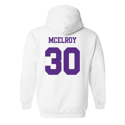 TCU - NCAA Men's Basketball : Drew McElroy - Classic Shersey Hooded Sweatshirt-1