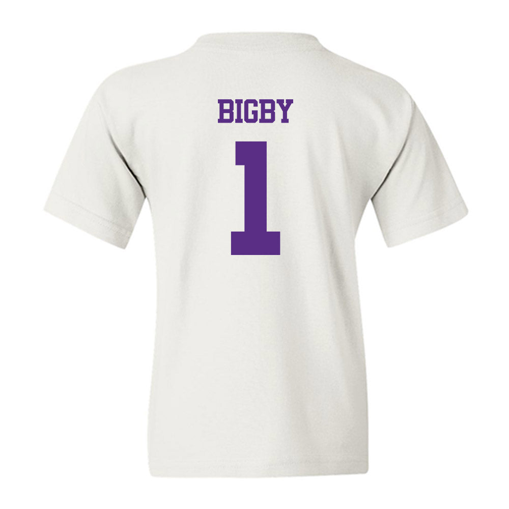 TCU - NCAA Women's Basketball : Taylor Bigby - Classic Shersey Youth T-Shirt-1