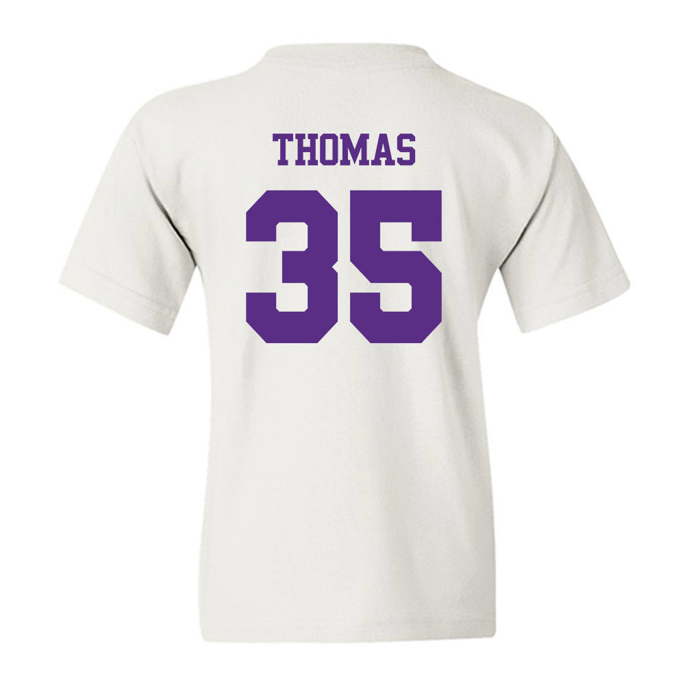 TCU - NCAA Baseball : Ethan Thomas - Classic Shersey Youth T-Shirt-1