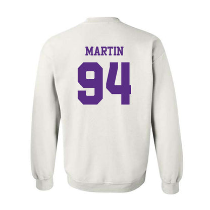 TCU - NCAA Football : Jared Martin - Classic Shersey Crewneck Sweatshirt-1