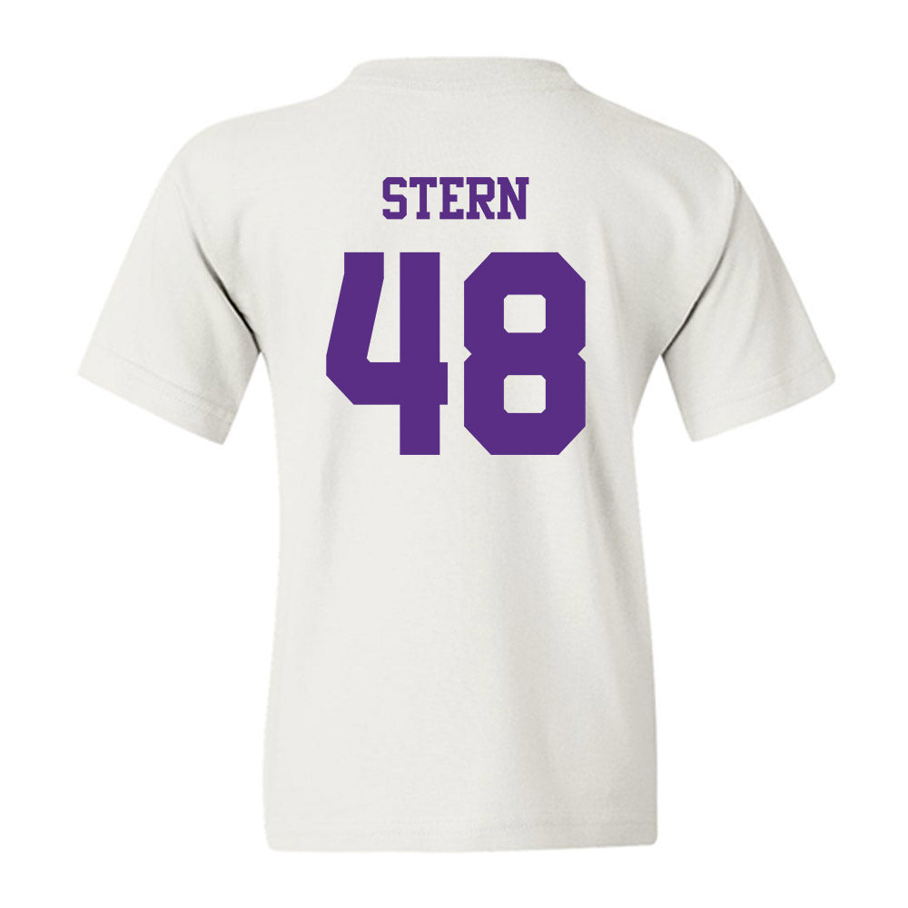 TCU - NCAA Baseball : Nate Stern - Classic Shersey Youth T-Shirt-1