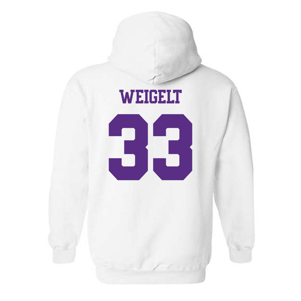 TCU - NCAA Women's Volleyball : Riley Weigelt - Classic Shersey Hooded Sweatshirt-1