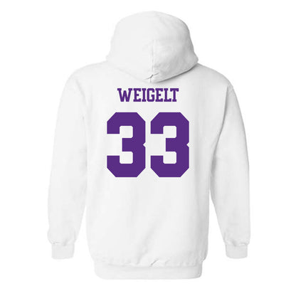 TCU - NCAA Women's Volleyball : Riley Weigelt - Classic Shersey Hooded Sweatshirt-1
