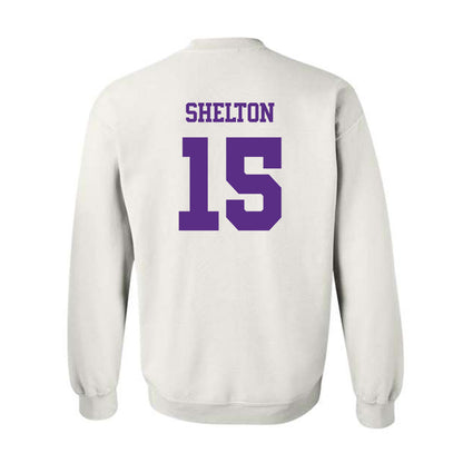TCU - NCAA Football : Terry Shelton - Classic Shersey Crewneck Sweatshirt-1