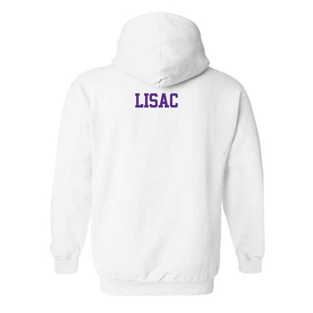 TCU - NCAA Equestrian : Lannie-Jo Lisac - Classic Shersey Hooded Sweatshirt-1