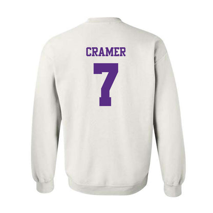 TCU - NCAA Baseball : Cole Cramer - Classic Shersey Crewneck Sweatshirt-1
