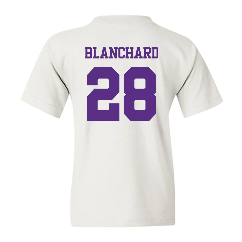 TCU - NCAA Baseball : Colin Blanchard - Classic Shersey Youth T-Shirt-1