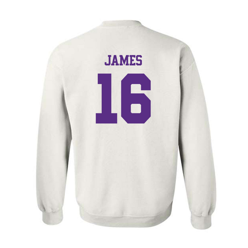TCU - NCAA Football : Braylon James - Classic Shersey Crewneck Sweatshirt-1
