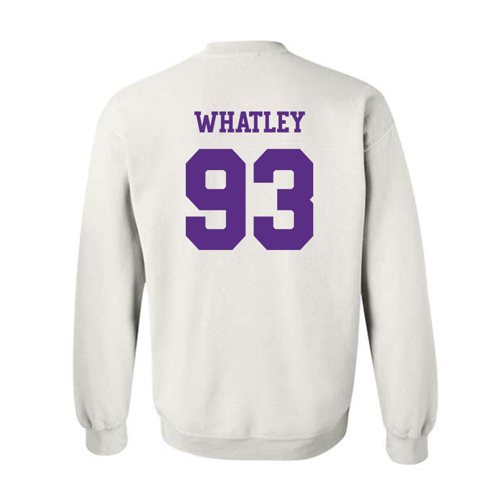 TCU - NCAA Football : William Whatley - Classic Shersey Crewneck Sweatshirt-1