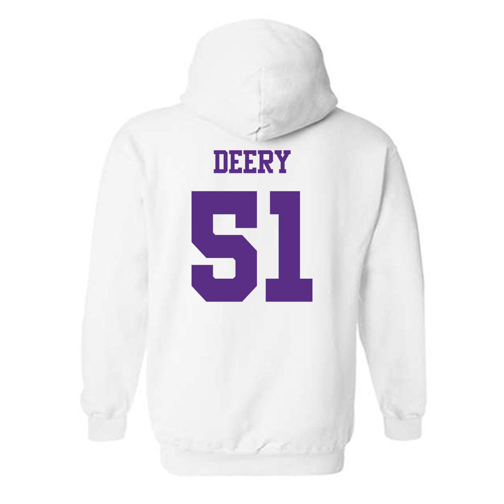 TCU - NCAA Football : Coltin Deery - Classic Shersey Hooded Sweatshirt-1