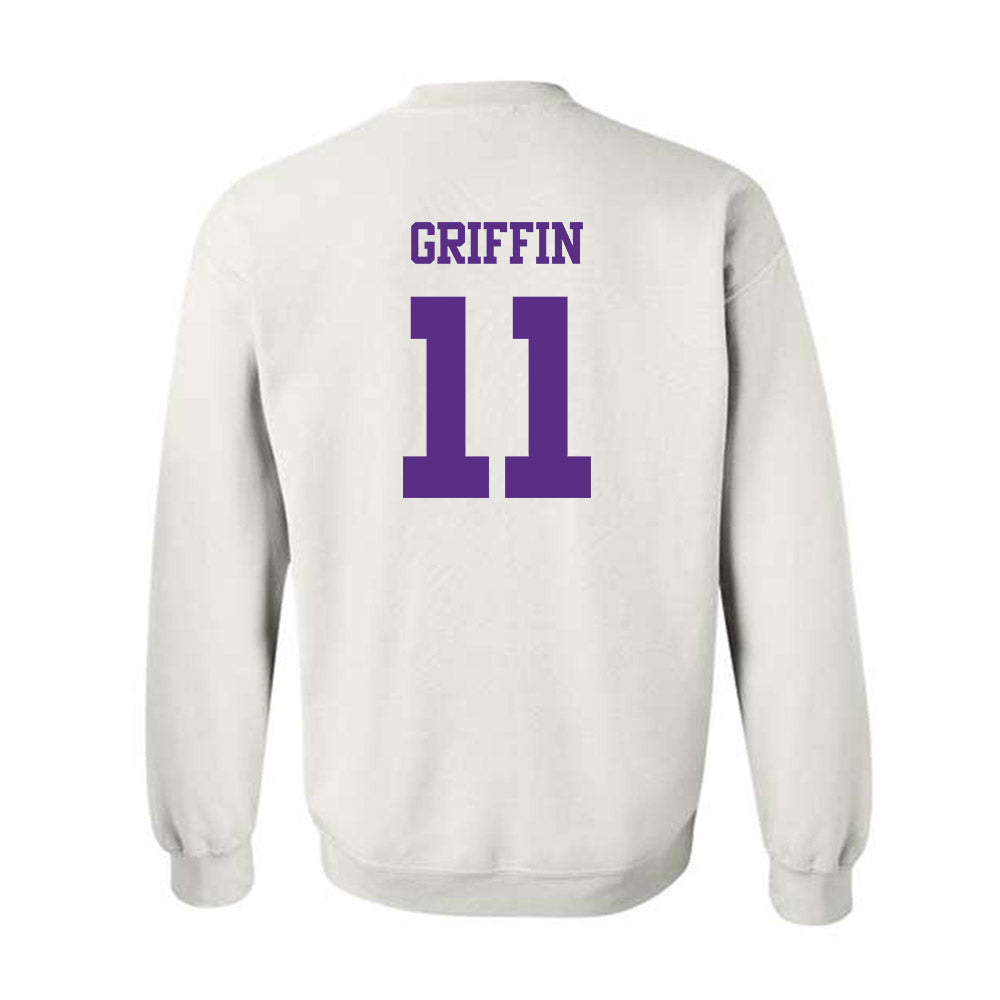 TCU - NCAA Baseball : Colton Griffin - Classic Shersey Crewneck Sweatshirt-1