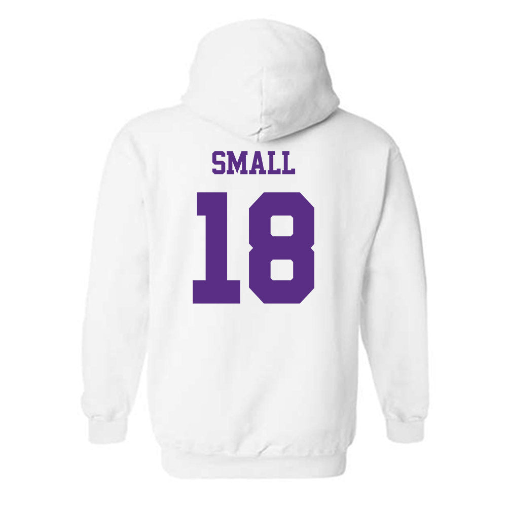 TCU - NCAA Football : Ed Small - Classic Shersey Hooded Sweatshirt-1