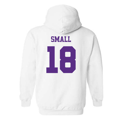 TCU - NCAA Football : Ed Small - Classic Shersey Hooded Sweatshirt-1