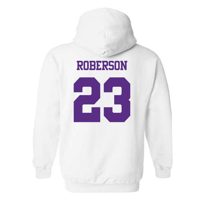TCU - NCAA Women's Basketball : Aaliyah Roberson - Classic Shersey Hooded Sweatshirt-1