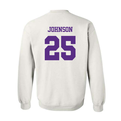 TCU - NCAA Baseball : Nolan Johnson - Classic Shersey Crewneck Sweatshirt-1