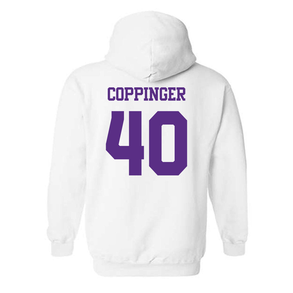 TCU - NCAA Football : Thomas Coppinger - Classic Shersey Hooded Sweatshirt-1