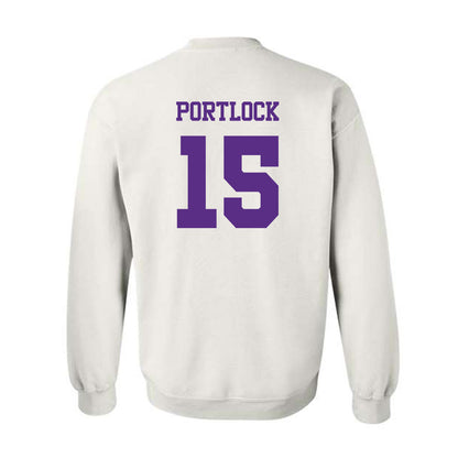 TCU - NCAA Women's Basketball : Sarah Portlock - Classic Shersey Crewneck Sweatshirt-1