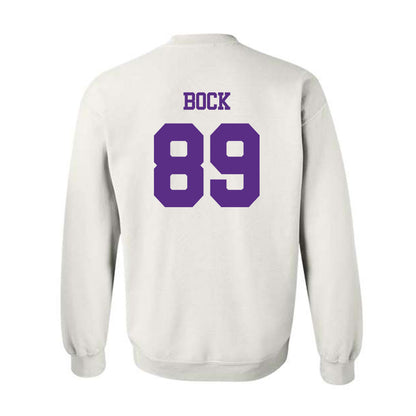TCU - NCAA Football : Jake Bock - Classic Shersey Crewneck Sweatshirt-1