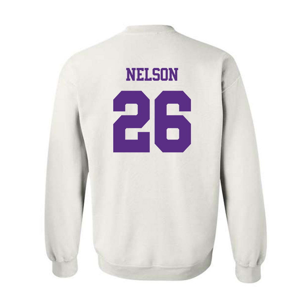 TCU - NCAA Baseball : Cade Nelson - Classic Shersey Crewneck Sweatshirt-1