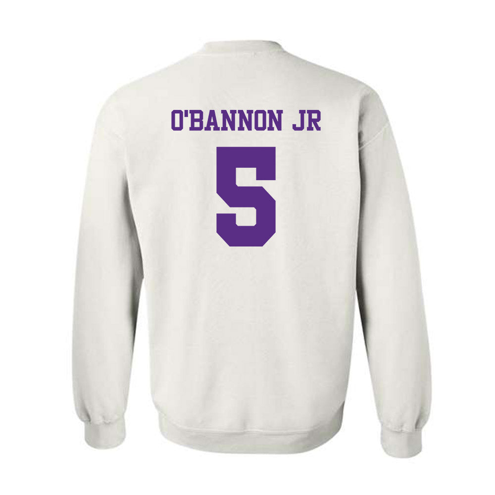 TCU - NCAA Men's Basketball : Charles O'Bannon Jr - Classic Shersey Crewneck Sweatshirt-1