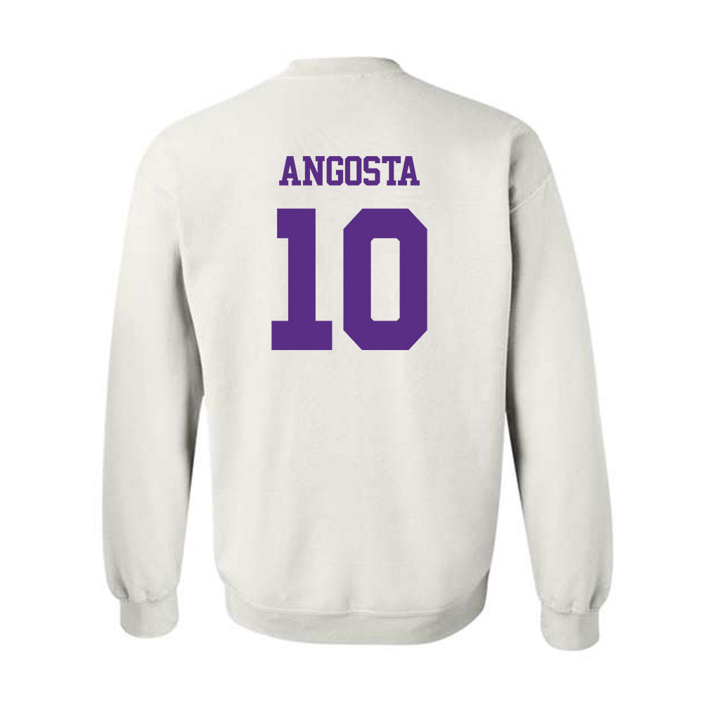 TCU - NCAA Women's Golf : Kirstin Angosta - Classic Shersey Crewneck Sweatshirt-1