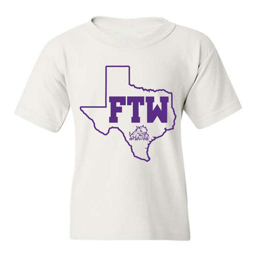 TCU - NCAA Football : Perry Cole Jr - Classic Shersey Youth T-Shirt-0