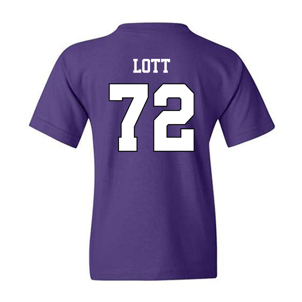 TCU - NCAA Football : Jasper Lott - Classic Shersey Youth T-Shirt-1