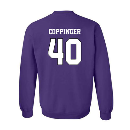 TCU - NCAA Football : Thomas Coppinger - Classic Shersey Crewneck Sweatshirt-1