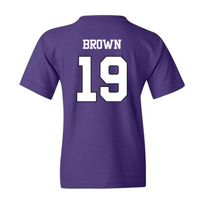 TCU - NCAA Women's Soccer : Morgan Brown - Classic Shersey Youth T-Shirt-1