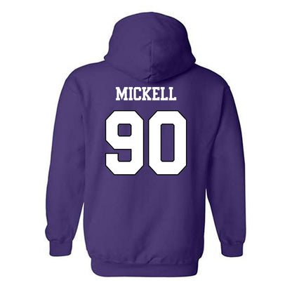 TCU - NCAA Football : Kelten Mickell - Classic Shersey Hooded Sweatshirt-1