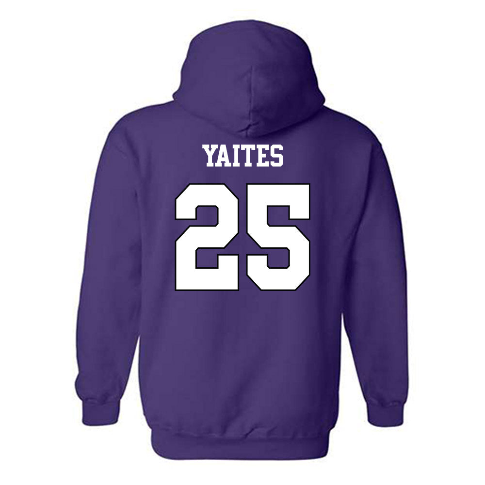 TCU - NCAA Football : Ryan Yaites - Classic Shersey Hooded Sweatshirt-1
