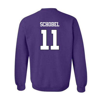 TCU - NCAA Football : Adam Schobel - Classic Shersey Crewneck Sweatshirt-1