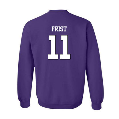 TCU - NCAA Beach Volleyball : Hallie Frist - Classic Shersey Crewneck Sweatshirt-1